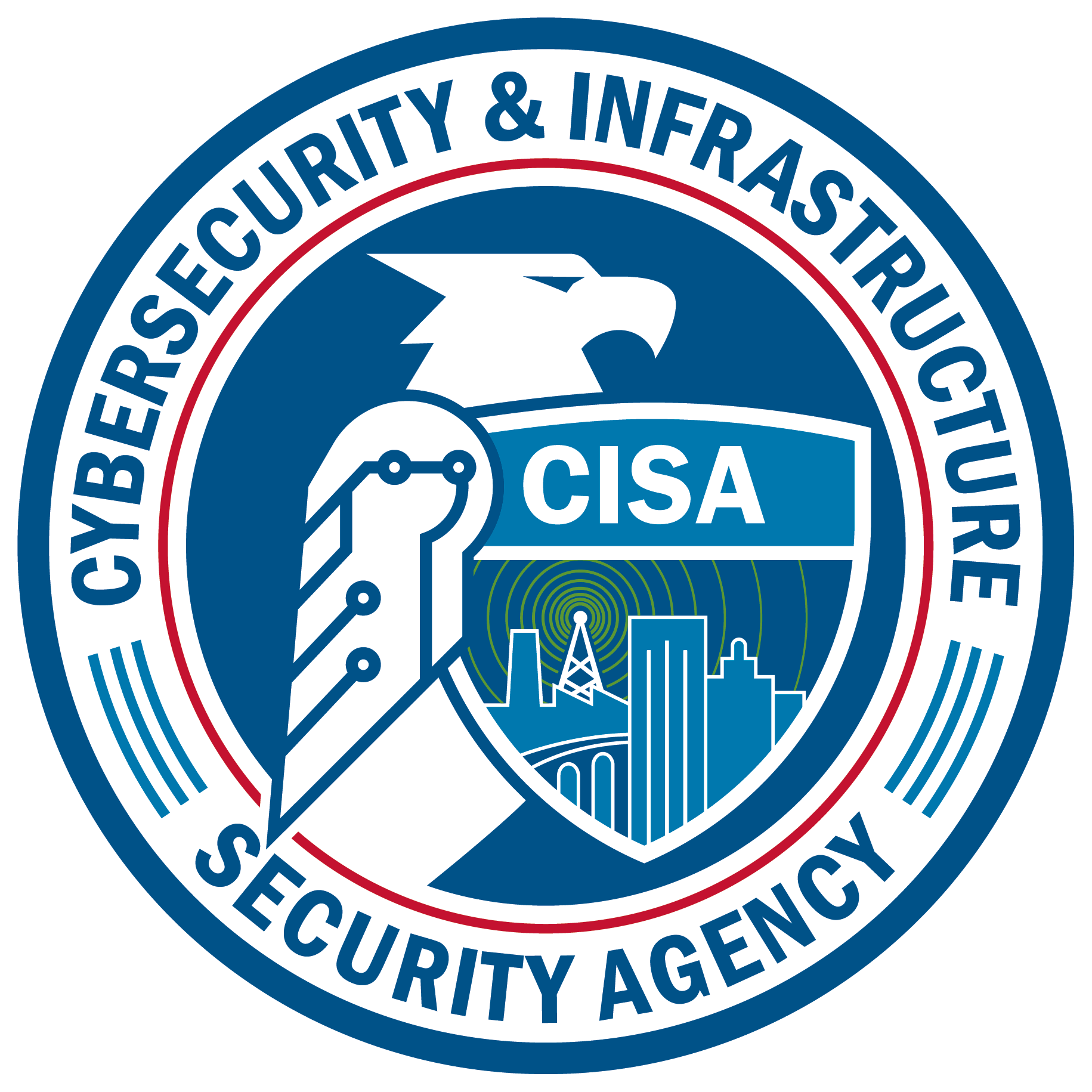 U.S. Department of Homeland Security Cybersecurity and Infrastructure Security Agency Logo